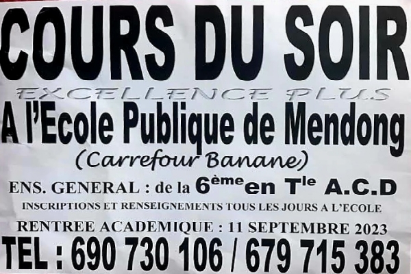 cours du soir excellence plus