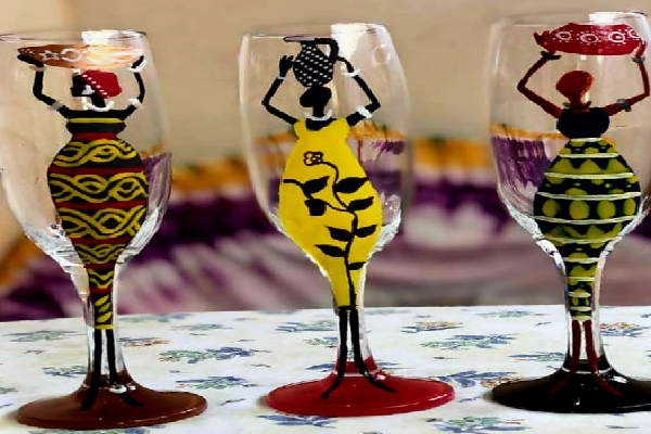 Verres Peintes BILÈ