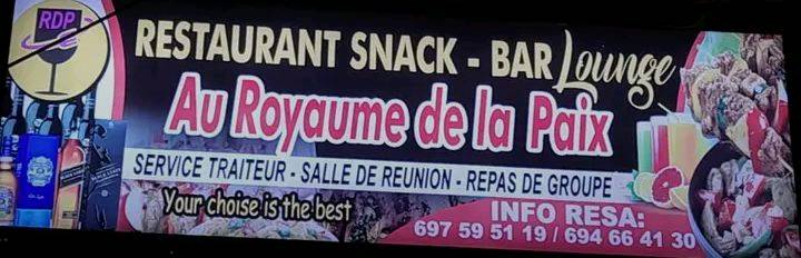 RESTAURANT SNACK BAR AU ROYAUME DE LA PAIX